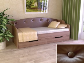 Кровать Юниор Тип 2 арабика 900х2000 в Миассе - miass.magazinmebel.ru | фото