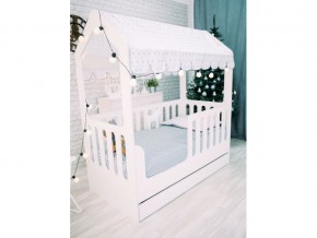 Кроватка-Домик с ящиком белая в Миассе - miass.magazinmebel.ru | фото - изображение 5