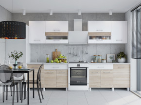 Кухонный гарнитур Trend 1200 мм сонома-белый в Миассе - miass.magazinmebel.ru | фото - изображение 3