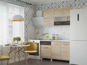Кухонный гарнитур Trend 1300 мм сонома-венге в Миассе - miass.magazinmebel.ru | фото