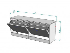 Обувница W55 в Миассе - miass.magazinmebel.ru | фото - изображение 3