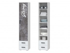 Шкаф для платья и белья с 2 ящиками Оливер в Миассе - miass.magazinmebel.ru | фото