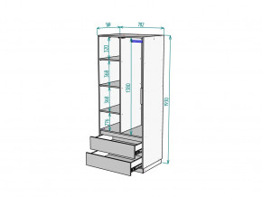 Шкаф Malta light H297 Белый в Миассе - miass.magazinmebel.ru | фото - изображение 2