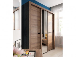 Шкаф с раздвижными дверями трехдверный Соренто дуб стирлинг в Миассе - miass.magazinmebel.ru | фото