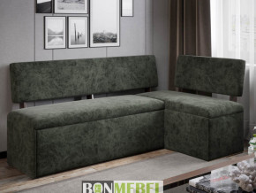 Скамья угловая со спальным местом Монреаль ткань зеленая в Миассе - miass.magazinmebel.ru | фото