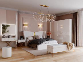 Спальня Рише белый глянец с перламутром в Миассе - miass.magazinmebel.ru | фото