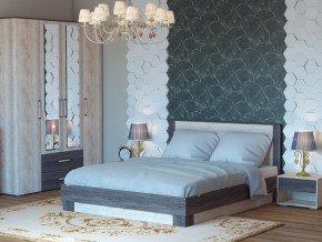 Спальня Версаль-1 Дуб сакраменте / Ясень анкор в Миассе - miass.magazinmebel.ru | фото