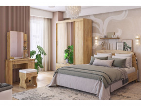 Спальня Виктория-1 дуб крафт золотой в Миассе - miass.magazinmebel.ru | фото