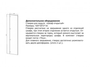 Створка для Шкаф открытый в Миассе - miass.magazinmebel.ru | фото