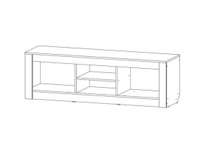 ТВ-тумба Ривьера анкор светлый в Миассе - miass.magazinmebel.ru | фото - изображение 2