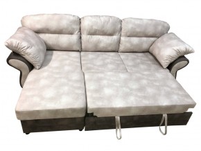 Угловой диван Сфера бежевый и коричневый в Миассе - miass.magazinmebel.ru | фото - изображение 2